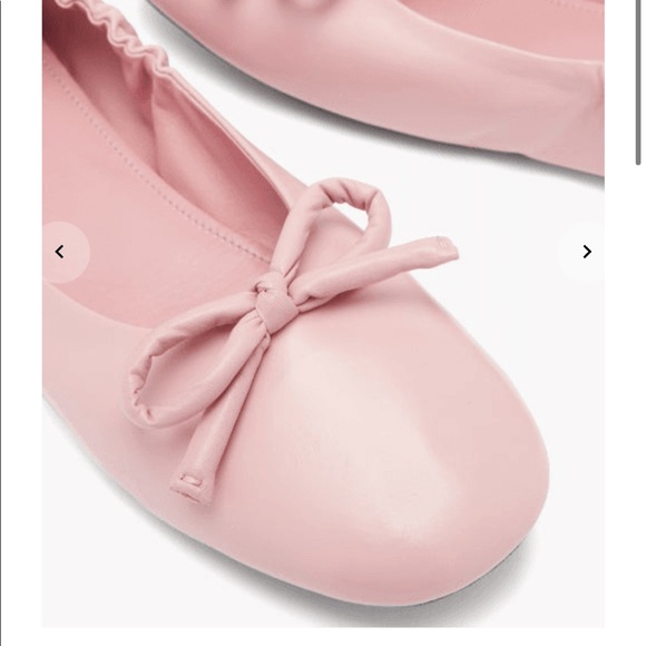 Prada pink leather ballet flat with bow. Brand new. - Picture 7 of 7